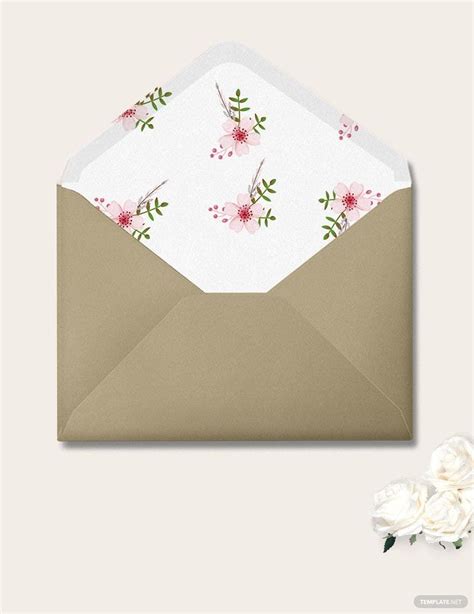 Vintage Envelope Templates for Weddings