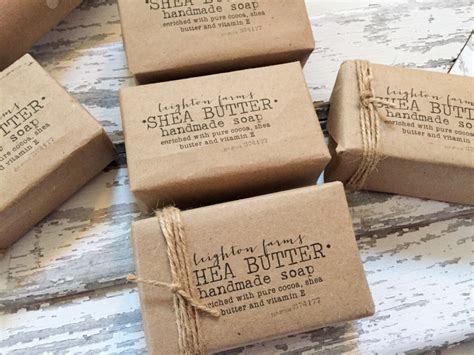 Vintage-Inspired Handmade Soap Labels