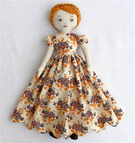 Vintage-Inspired Rag Doll Pattern