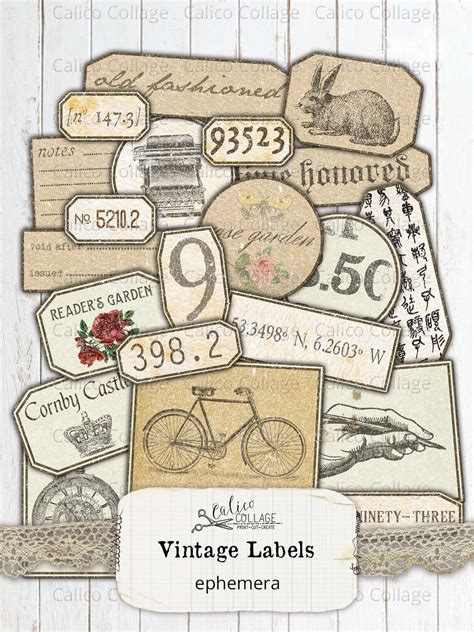 Vintage-Inspired Junk Journal Printables