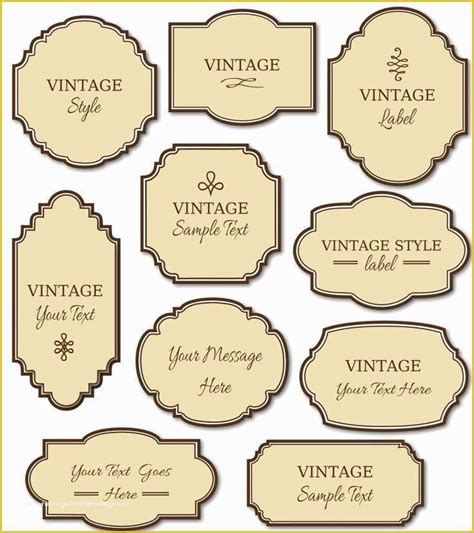 Vintage Labels Ideas