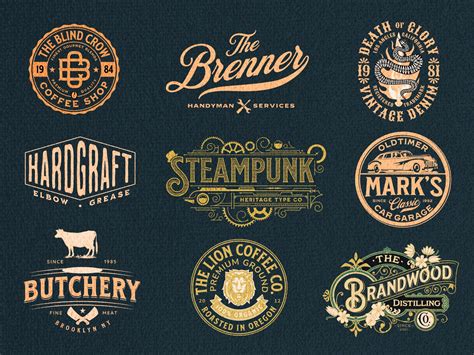 Vintage logo design