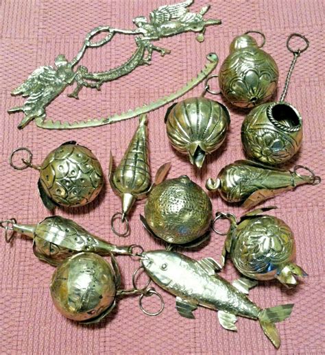 Vintage Metal Ornaments