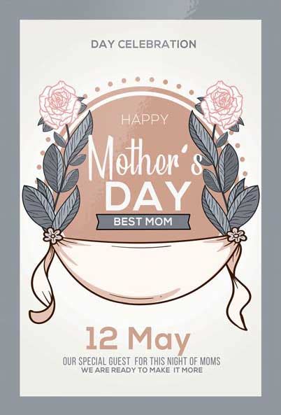 Vintage Mothers Day Flyer