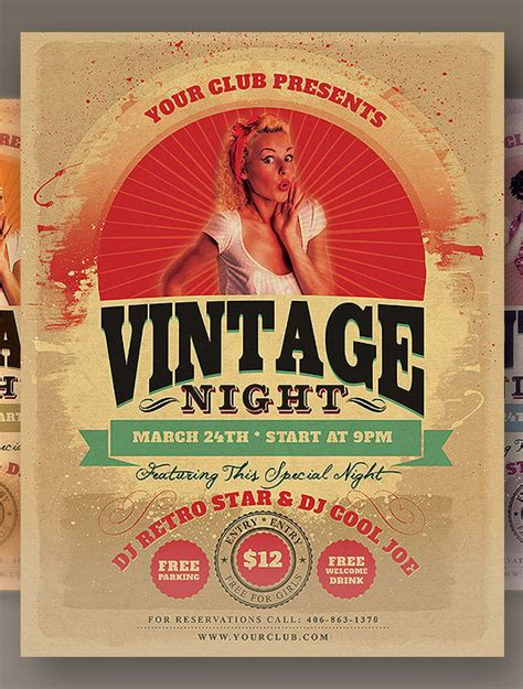 Vintage Poster Template