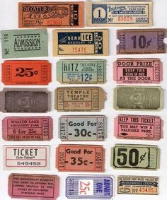 Vintage Raffle Ticket Template