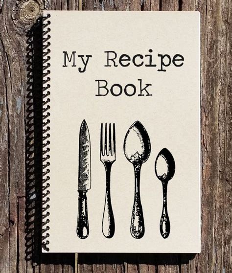 Vintage Recipe Book Template