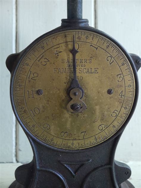 Vintage Scale Face Antique