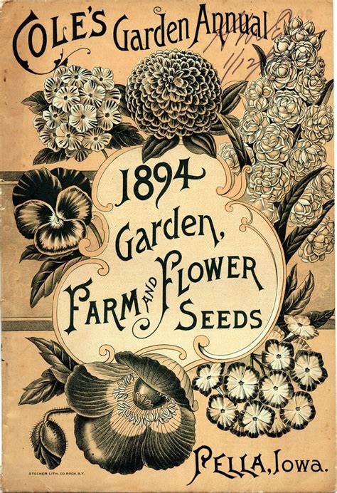 Vintage Seed Packet Illustrations