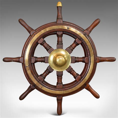 Vintage Ship's Wheel Tattoo