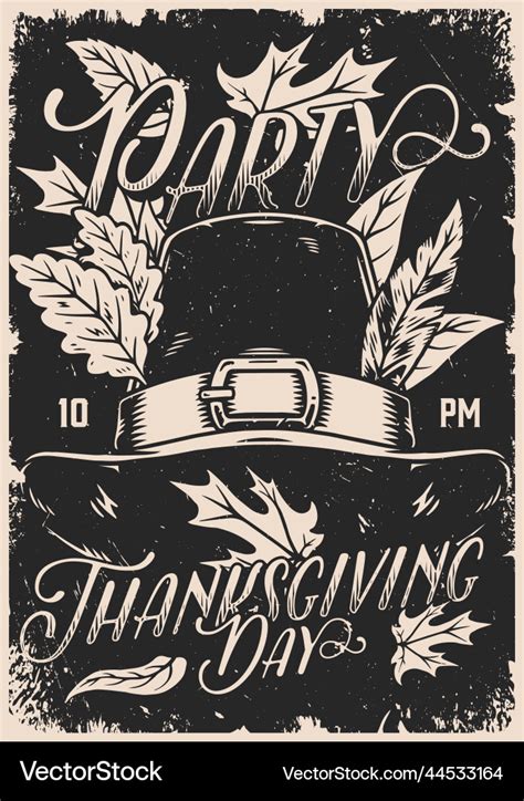 Vintage Thanksgiving Flyer