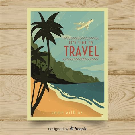 Vintage Travel Poster Template