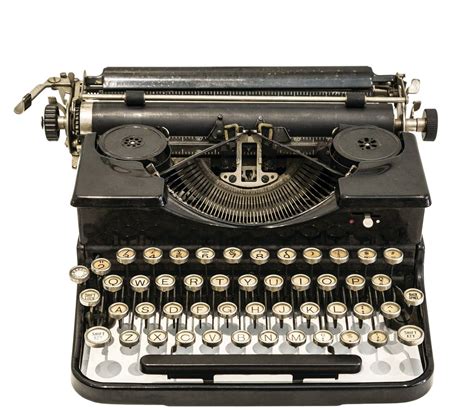 Vintage Typewriter Template