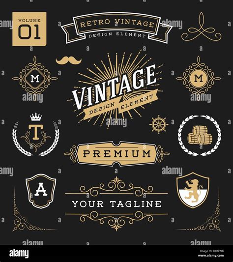 Vintage typography for a classic look