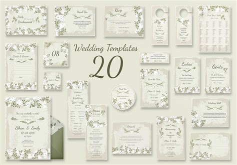 Vintage Wedding Template