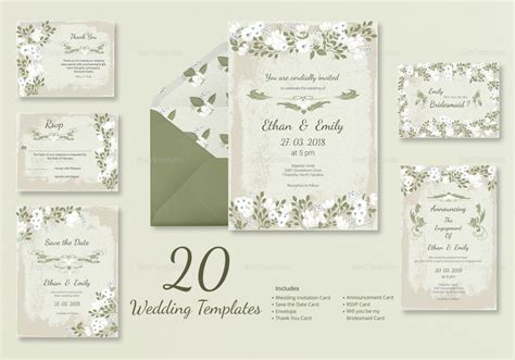 Vintage Wedding Template