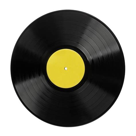 Vinyl record template design 1