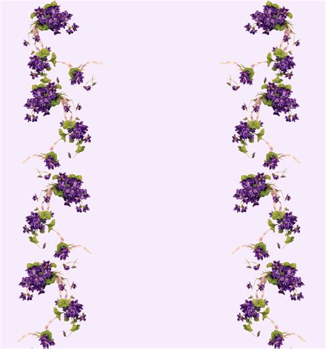 Violet Printable Template