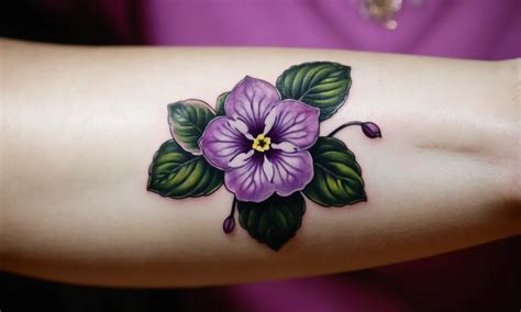 Violet tattoo symbolism