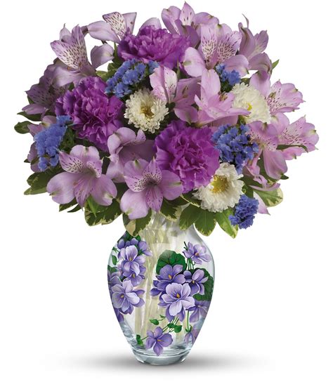 Violets in a bouquet