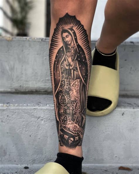 Virgin of Guadalupe Tattoo Design