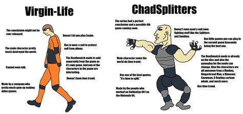 Virgin vs Chad meme 2