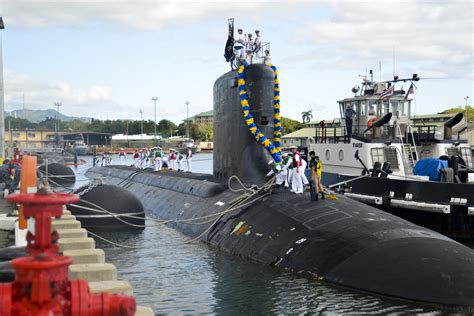 Virginia-class submarine in action