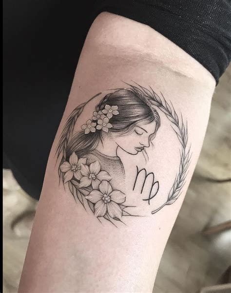 Virgo tattoo ideas for women