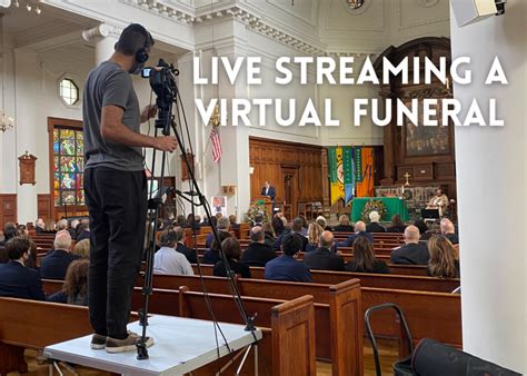 Virtual funeral service