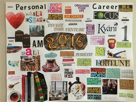 Examples of Vision Boards