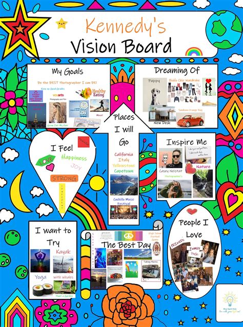 Vision board ideas for students