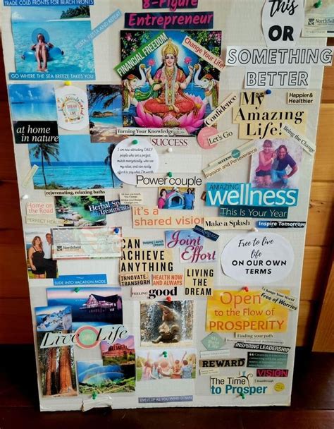 Vision board images success