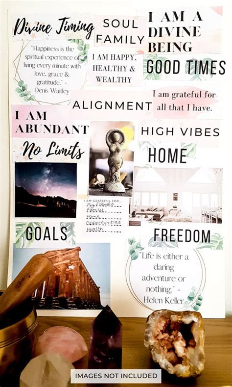 Using Your Vision Board to Manifest Your Desires