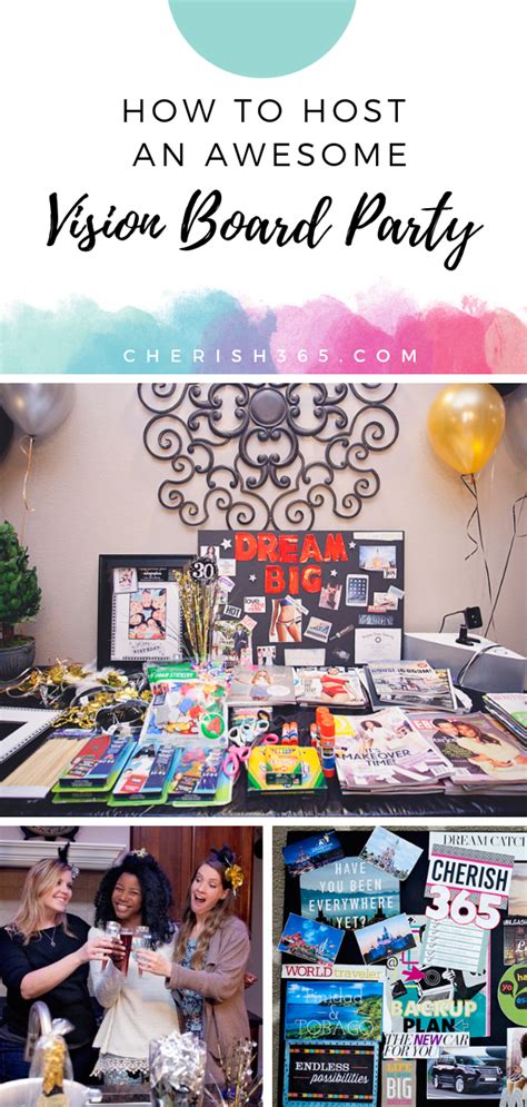 Vision Board Party Ideas