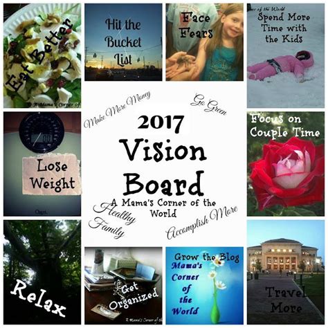 Vision Board Pictures for Goal Achievement Success