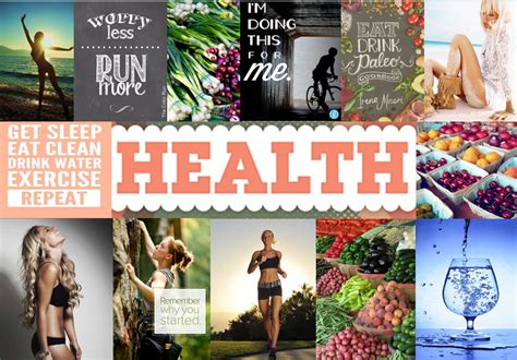 Vision board de salud