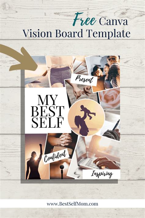 Vision Board Template Canva Gallery 1