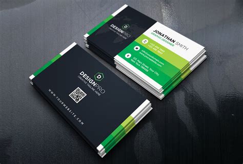 Vistaprint Business Card Template in Photoshop