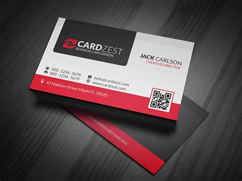 Vistaprint Business Card Template PSD Design Inspiration