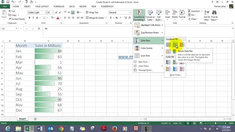 Visual Indicators in Excel