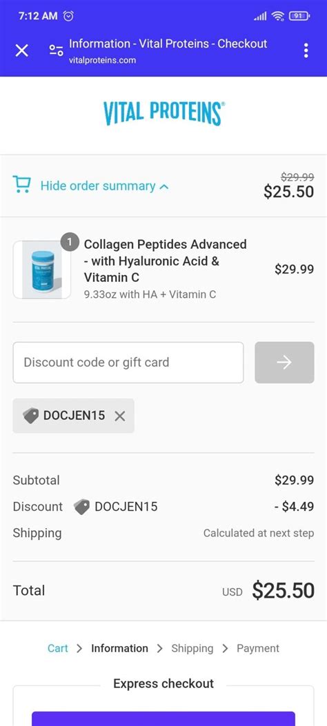 Vital Proteins Coupon Codes