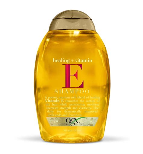 Vitamin E shampoo for hair protection