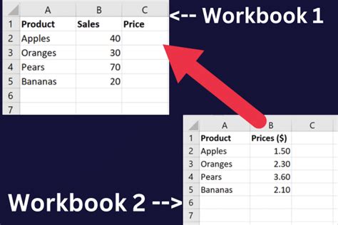 VLOOKUP Across Two Workbooks Tip 1