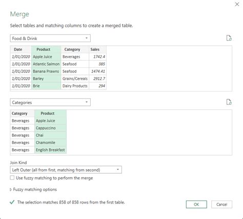 Vlookup and Power Query