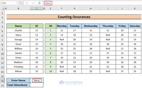 VLOOKUP and COUNTIFS Best Practices