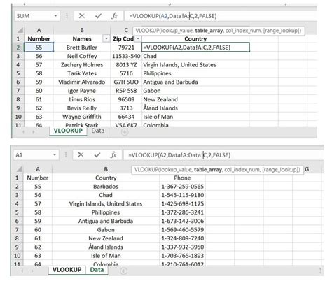 VLOOKUP Multiple Worksheets Image 7