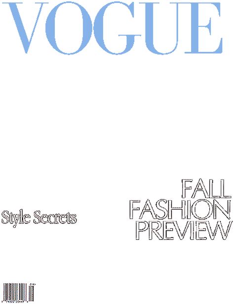 Vogue Template 1