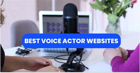 Voice Actor Website Template