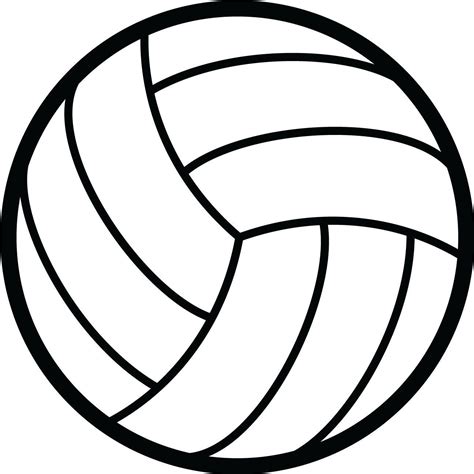 Volleyball Cutouts Printable Templates