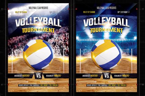 Volleyball Flyer Template